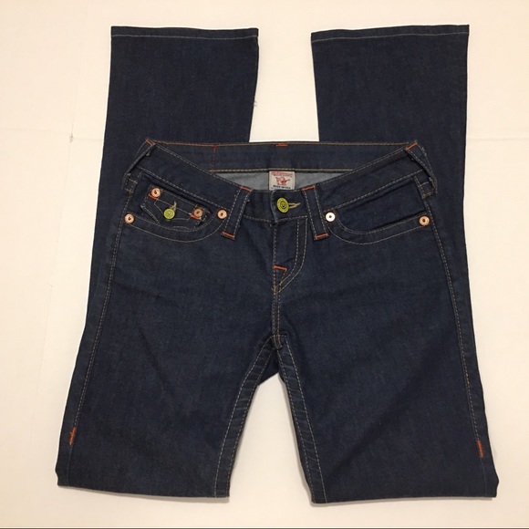 True Religion  "Becky" Boot Cut Jeans Size 26 - Picture 3 of 8